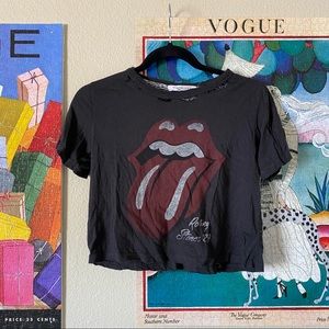 Free people daydreamer distressed Rolling Stones